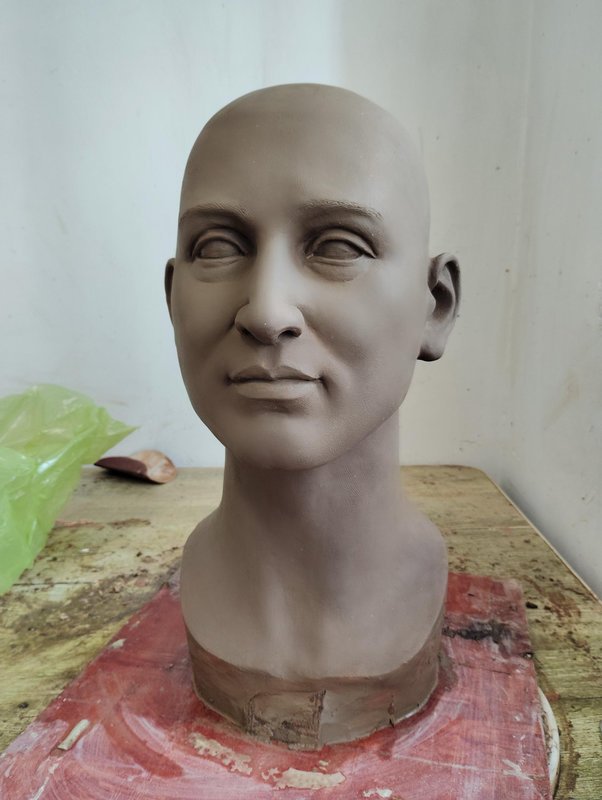 Making of Joachim Murat look-alike mannequin Making of Joachim Murat look-alike mannequin
