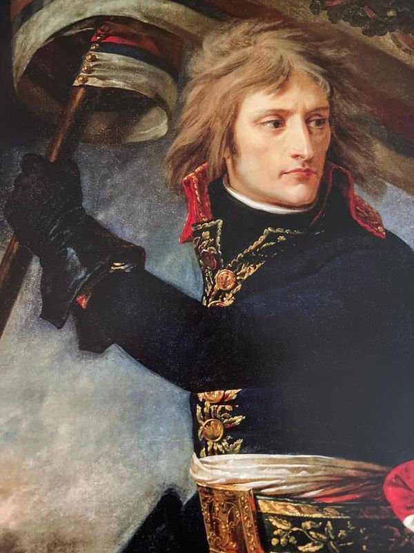 Painting Napoleon Bonaparte On The Bridge At Arcole Painting Napoleon Bonaparte On The Bridge At Arcole
