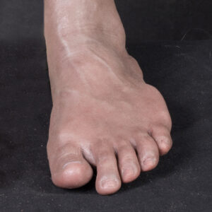 African male silicone display feet