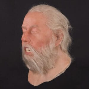 MSH777 Male silicone head - three-quarter view