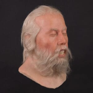 MSH777 Male silicone head - three-quarter view
