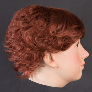 wig on display mannequin head