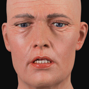 Realistic womens head | Airbrushed