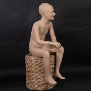 seated child display mannequin
