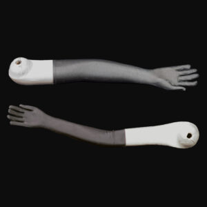 Flexarmen met zwarte overtrek