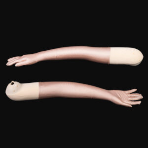 Flexarmen met bronskleurige overtrek