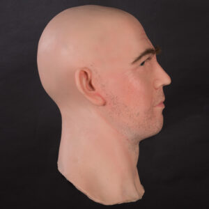 Male silicone display head