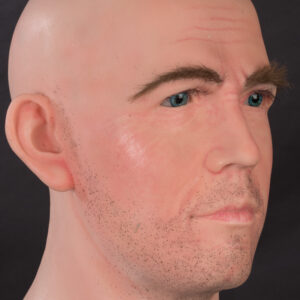 Male silicone display head