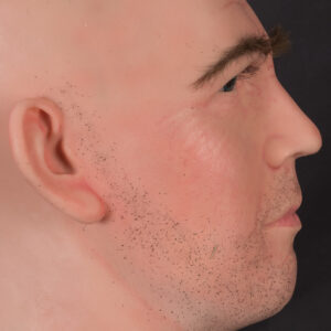 Male silicone display head