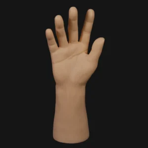 MHAND01R Set of 10x Men's Right Hand | Non-flexible