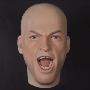 Realistic Adult Male Fleshtone Fiberglass Mannequin Display Head – AmericanDressForms