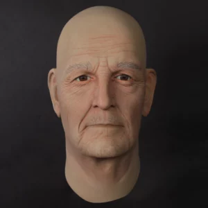Realistic mens display head