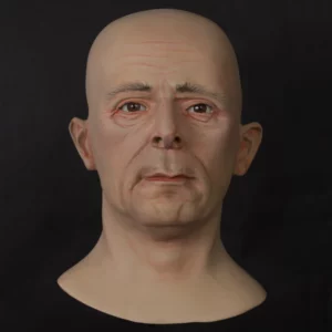 Realistic mens display head