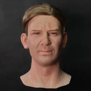 Realistic mens display head