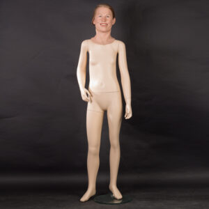 Tienermeisje etalagepop | Siliconen hoofd