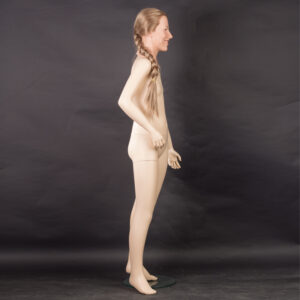 Tienermeisje etalagepop | Siliconen hoofd