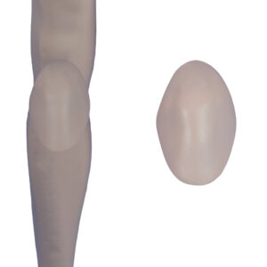 Knee cap for flexible display mannequin