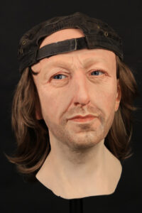 Oebele look-alike head in silicone