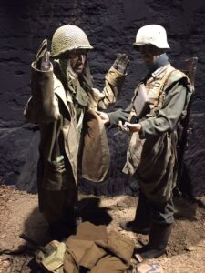 German and American WW2 soldier display mannequins  | The Museum of the Ardennes Counteroffensive