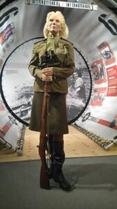 Roza 'the sniper' Shanina mannequin at Bevrijdingmuseum