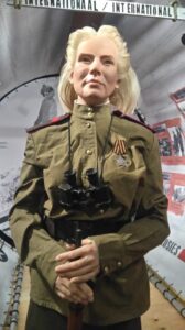 Roza 'the sniper' Shanina mannequin at Bevrijdingmuseum