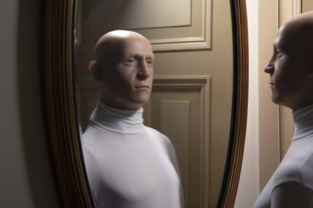 Photo project depicting a near future involving humanoids by Daniël Martinus