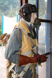 RAF pilot 617 Dambuster-squadron display mannequin