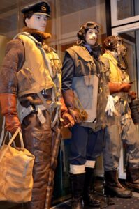 RAF pilot 617 Dambuster-squadron display mannequin
