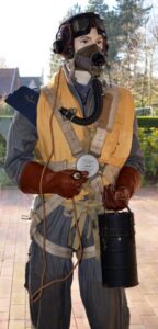 RAF pilot 617 Dambuster-squadron display mannequin