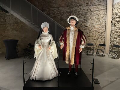 Magnus, king of Livonia and his wife Maria Vladimirovna of Staritsa | Realistic Display Mannequins