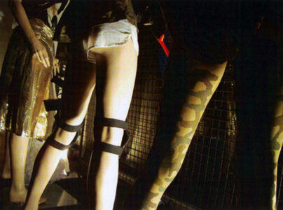 Graduation projects Nederlandse Film en Televisie Academie with display mannequins