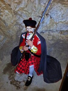 Display mannequins at the Military Heritage Centre Gibraltar