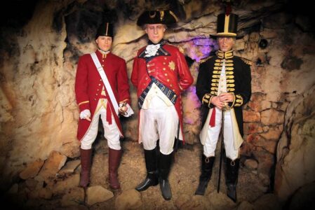 Display mannequins at the Military Heritage Centre Gibraltar