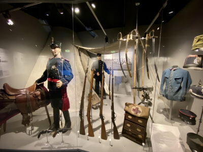 Norwegian military uniform on realistic museum mannequin; Glomdalsmuseet Norwegian military uniform on realistic museum mannequin; Glomdalsmuseet