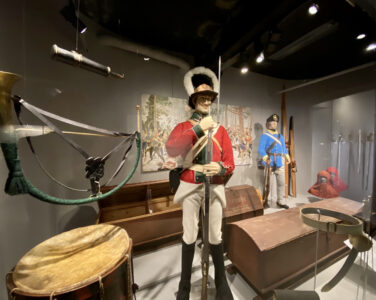 Norwegian military uniform on realistic museum mannequin; Glomdalsmuseet Norwegian military uniform on realistic museum mannequin; Glomdalsmuseet