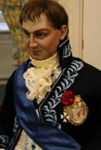Alexander Gogel look-alike mannequin