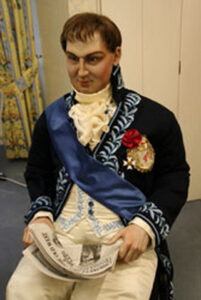 Alexander Gogel look-alike mannequin