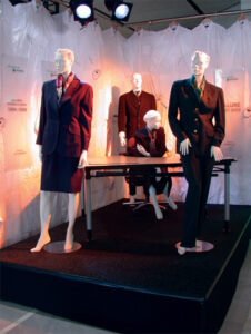 Display figures for presentation garment collection