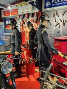 Historical Firefighters | lifelike mannequins in uniform