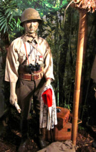 Japanese World War 2 militaria display mannequins