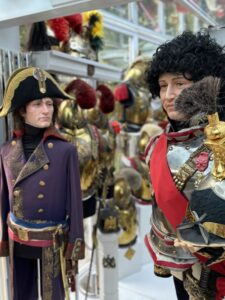 Joachim Murat with young Napoleon Bonaparte