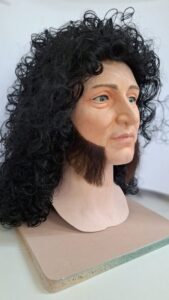 Making of Joachim Murat look-alike mannequin