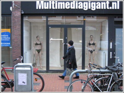 mannequins used for Shop Art project