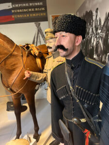 Realistic mannequins with military uniforms and equipment @ Belgian Royal Military Museum