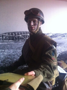 World War 2 military mannequin at Liemers Museum