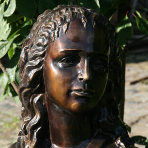 Bronze Rembrandt and Saskia at Molen van Sloten