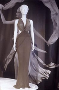 Rick Owens couture on display mannequins at MoMu