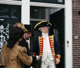 Jan Hendrik van Kinsbergen look-alike at Museum Elburg