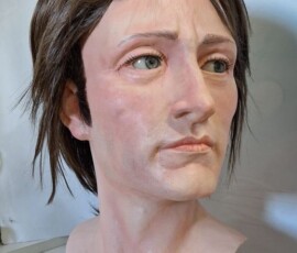 Napoleon Bonaparte look-alike mannequin