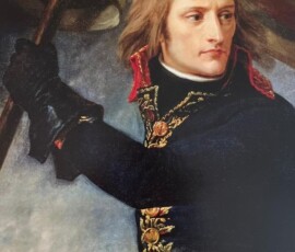 Painting Napoleon Bonaparte On The Bridge At Arcole